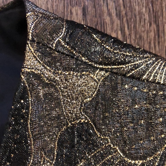 Handmade Vintage Metallic Bolero - Picture 10 of 16